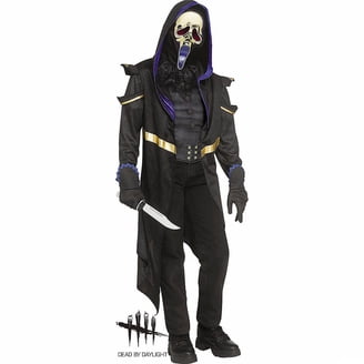 black ghostface dress Dead By Daylight Masquerade Ghost Face Adult Costume main image 1