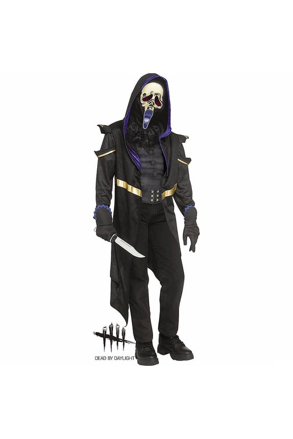 Mens Dead by Daylight Masquerade Ghostface Costume - Size Large - Black