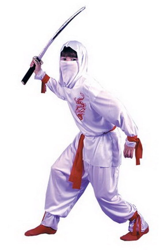 Funworld White Ninja Costume Child Small Male