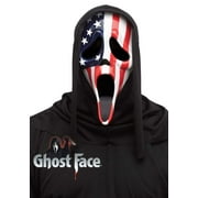 Fun World Officially Licensed Patriotic Ghost Face Mask Costume Accessory