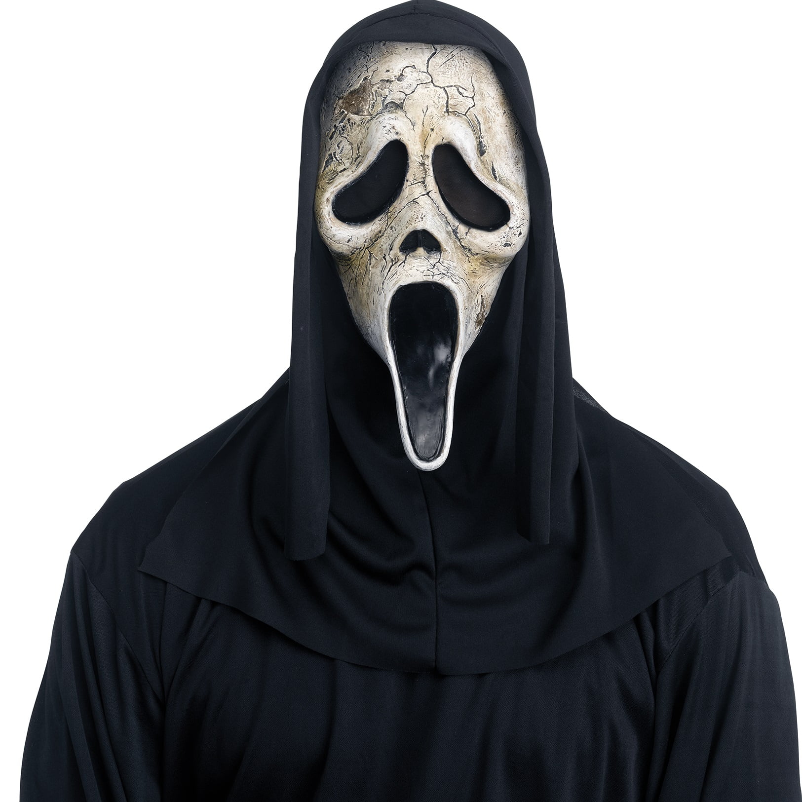 Fun World Officially Licensed Scream VI Ghost Face Aged Mask Costume ...