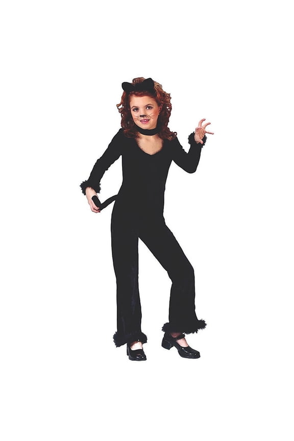 Playful Kitty Girl's Halloween Fancy-Dress Costume for Child, Regular S