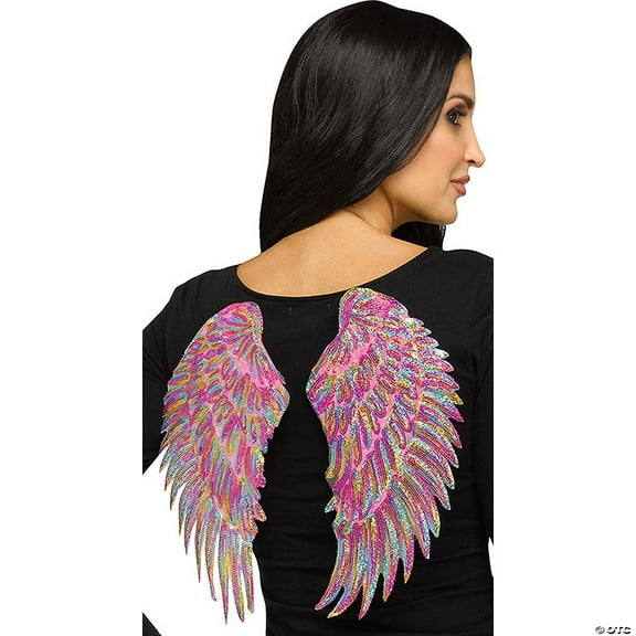 Fun World Rainbow Sequin Adult Wings