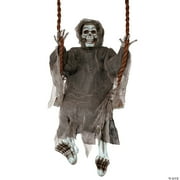 Fun World Reaper On Swing Prop Halloween Decoration - 36 in