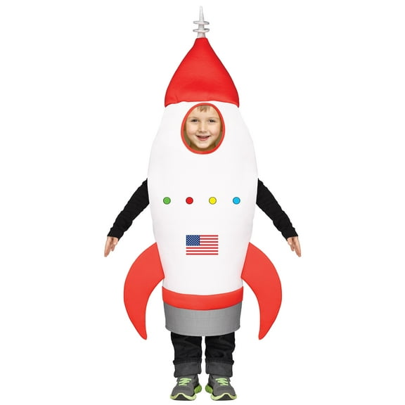 Fun World Rocket Ship Boy's Halloween Fancy-Dress Costume, Toddler 3T-4T