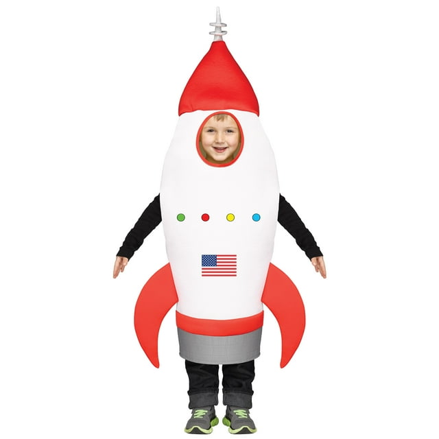 Fun World Rocket Ship Boy's Halloween Fancy-Dress Costume, Toddler 3T-4T