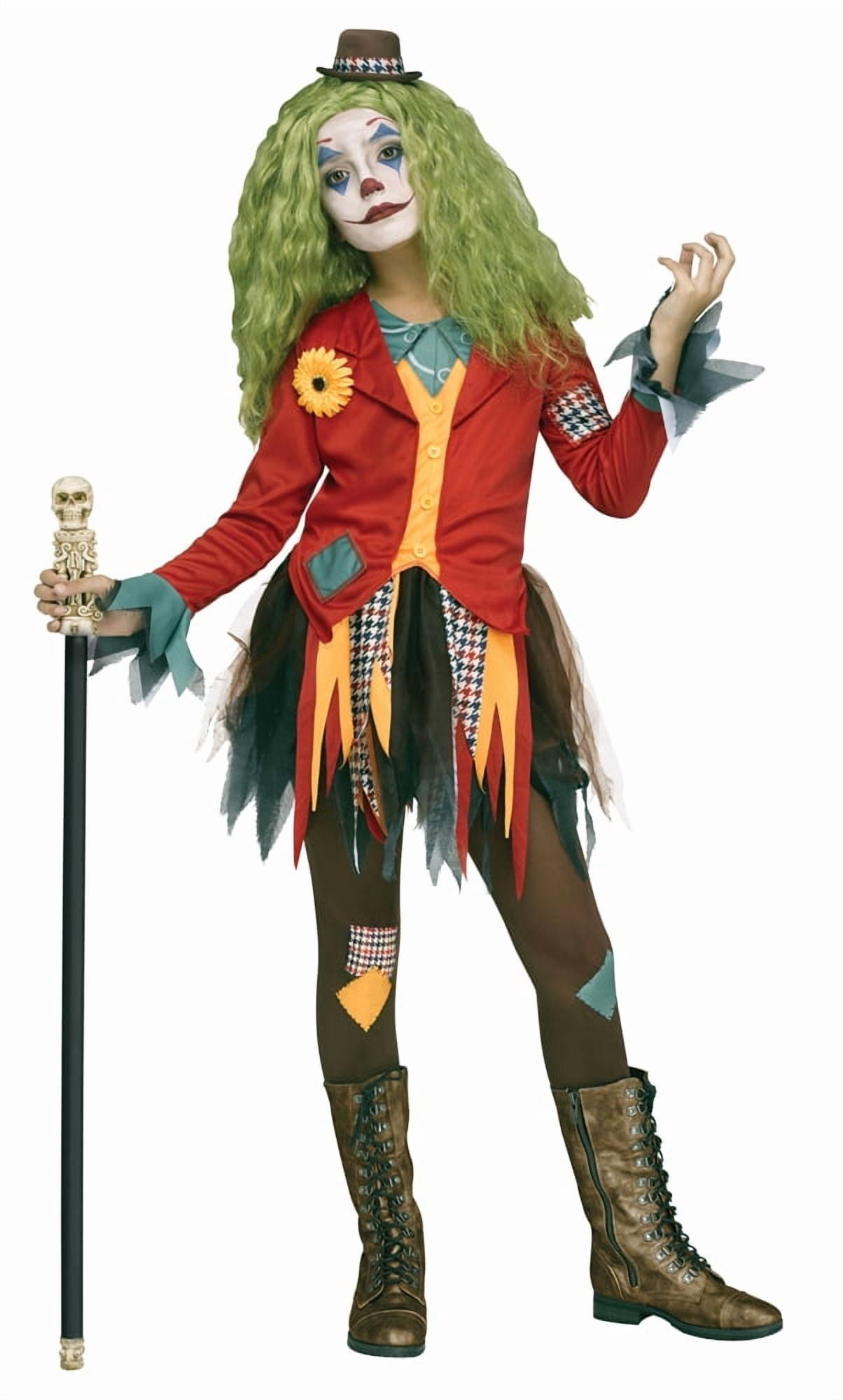 Fun World Rowdy Clown Child 8-10