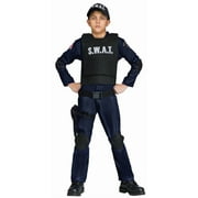 Fun World S.W.A.T. Commando Boy's Halloween Fancy-Dress Costume for Child, Regular M (8-10)