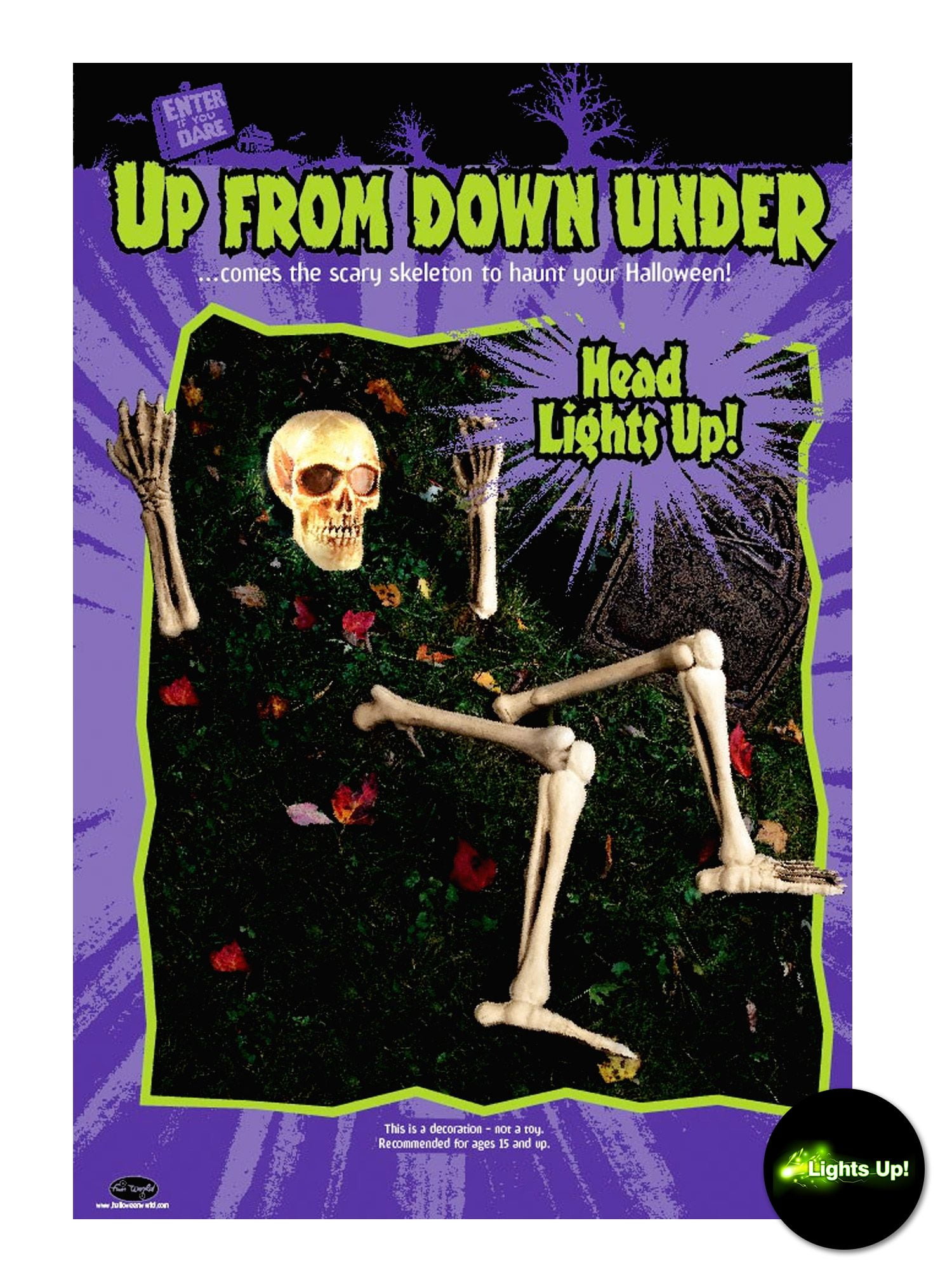 Light-up Skeleton Ground Breaker - Walmart.com