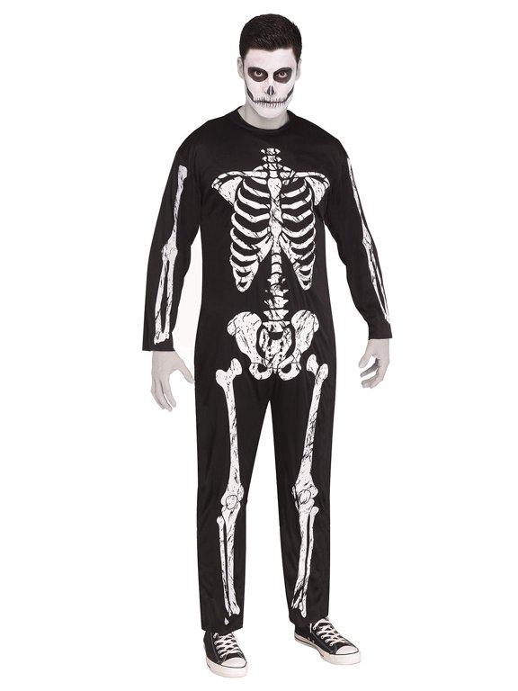 Skeleton Men's Halloween Fancy-Dress Costume, Standard