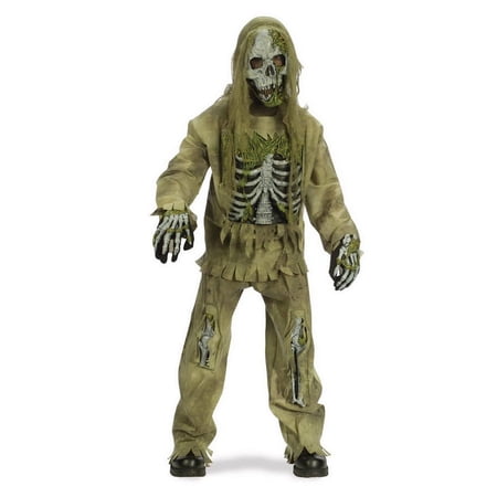 Fun World - Boy's Skeleton Zombie Costume - Child Small (4 - 6)