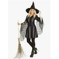 thumbnail image 1 of Fun World Stitch Witch Dress Adult Women's Halloween Costume SM-MD 2-8, 1 of 2