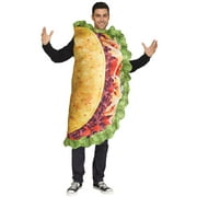 Fun World Taco Men's Halloween Fancy-Dress Costume for Adult, Regular One Size