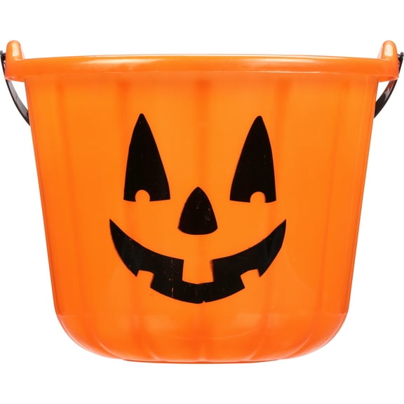 Fun World Unisex-Adult's Trick Or Treat Bucket, Multi, Trick Or Treat Bucket