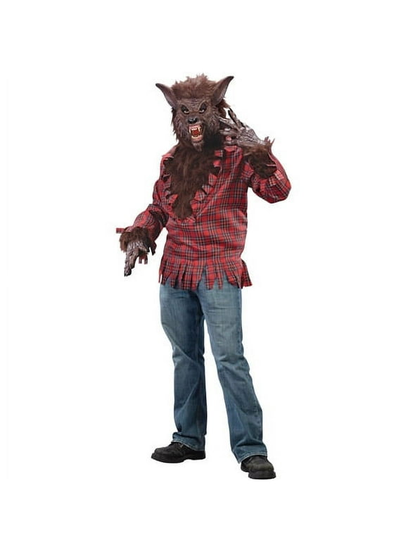 Fun World Werewolf Men's Halloween Fancy-Dress Costume for Adult, One Size