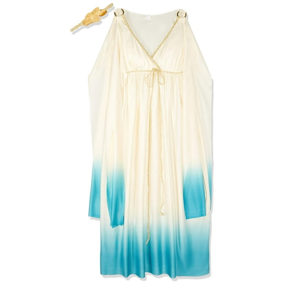 Fun World Women's Greek Goddess Adult Costume, -Multi, S/M Size 2 - 8