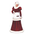 thumbnail image 1 of Fun World Womens Velvet Mrs. Santa Claus Dress Costume - Size Medium/Large, 1 of 2