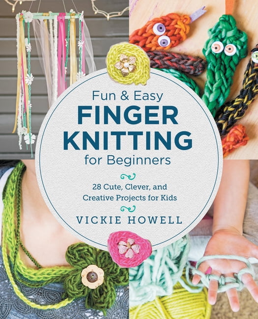 Fun and Easy Finger Knitting for Beginners (Paperback) 