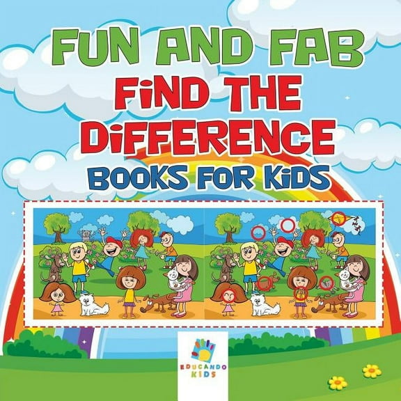 Fun and Fab Find the Difference Books for Kids (Paperback)