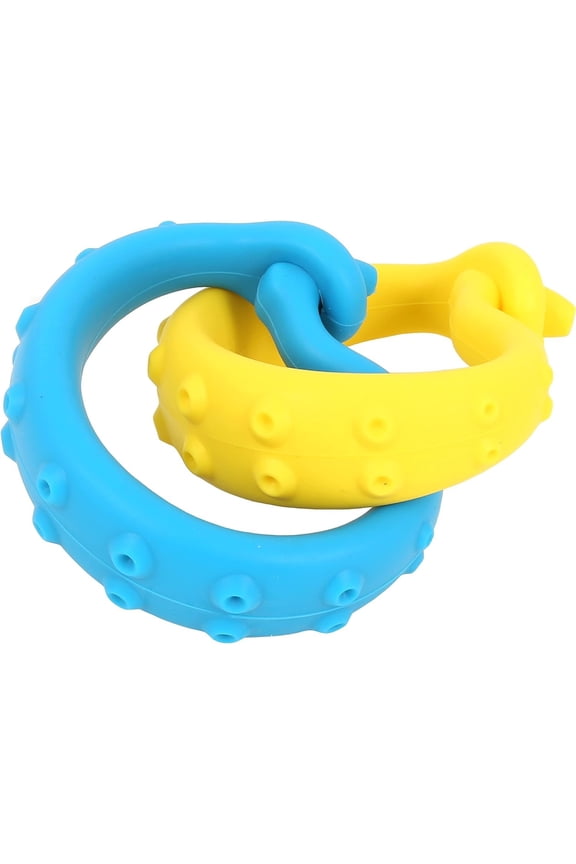 - Seahorse Chewy Bracelets Set of 2 - Textured Sensory Bracelet for Children and Toddlers with Special Needs - Chewable Fidget Bracelet to Help Reduce Stress - Ages 8+