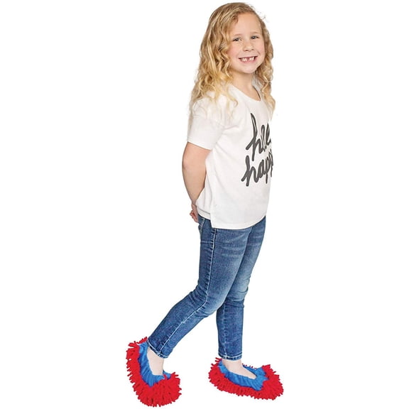 Fun and Function Anemone Floor Sliders Improve Balance Skills and Have Fun with Slip-n-Slide Shoes for Ages 5 to Teen