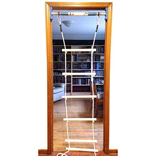 Fun and Function Climbing Ladder for Improving Balance & Building Confidence Holds Up to 150 Pounds, 82x19 for Age 4+