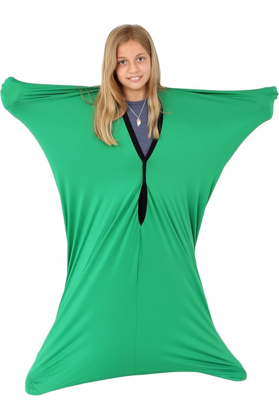 Green Space Explorer Sensory Suit Deep Calming Pressure Body Suit in Medium Size, 47x27, Ages 6-8