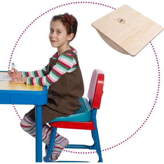 Fun and Function Move N Rock Study Kit with Wedge Cushion and Rocker Board