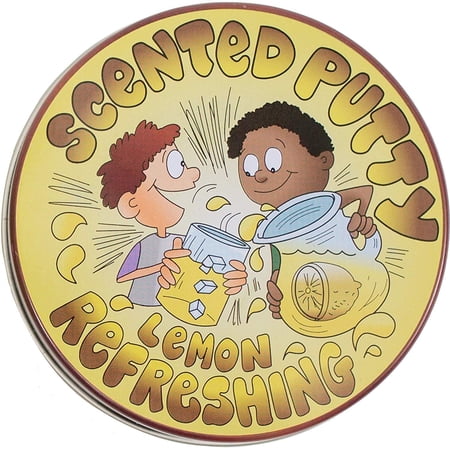 Fun and Function Scented Putty, Lemon Refreshing Bendable Putty Works Like a Stress Ball for Children Ages 4+