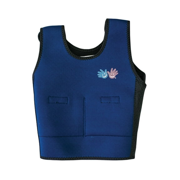 Fun and Function Sensory Compression Vest & Weighted Compression Vest for Kids, X small, Blue