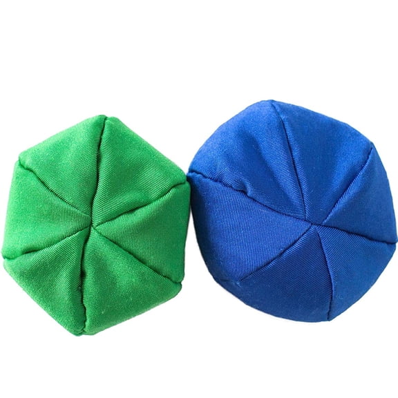 Fun and Function Stress Less Fidget Balls, Set of 2  Encourage Calmness with Green & Blue Stress Relief Balls, Ages 3+