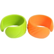 Fun and Function Textured Bangle Bracelet Set for Fidgeting & Chewing Safe for Sensory Stimulation & Oral Motor Needs