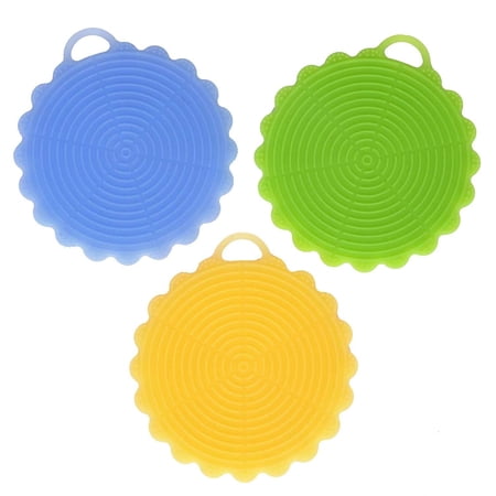 Fun and Function Thin Textured Circles for Ages 3+ Set of 3 Sensory Exploration Circles with Textures, 5.4 Diameter