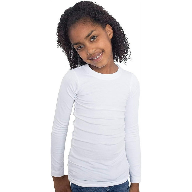 White long sleeve under shirt 2025