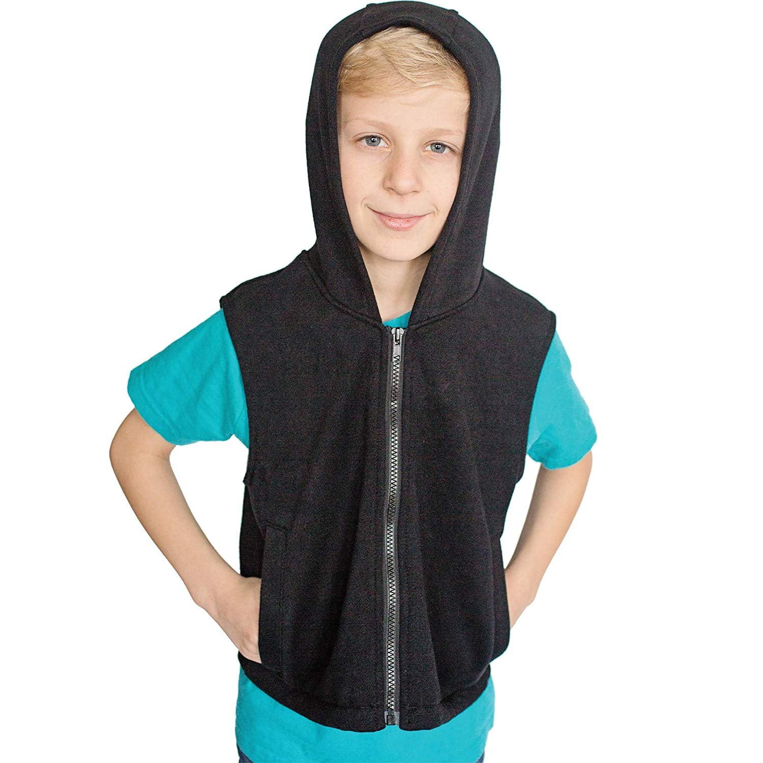 Fun and Function's Weighted Fleece Hoodie - Helps with Mood & Attention ...