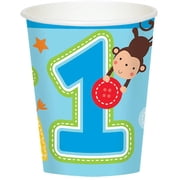 Fun at One Boy 9oz. Cups (8)