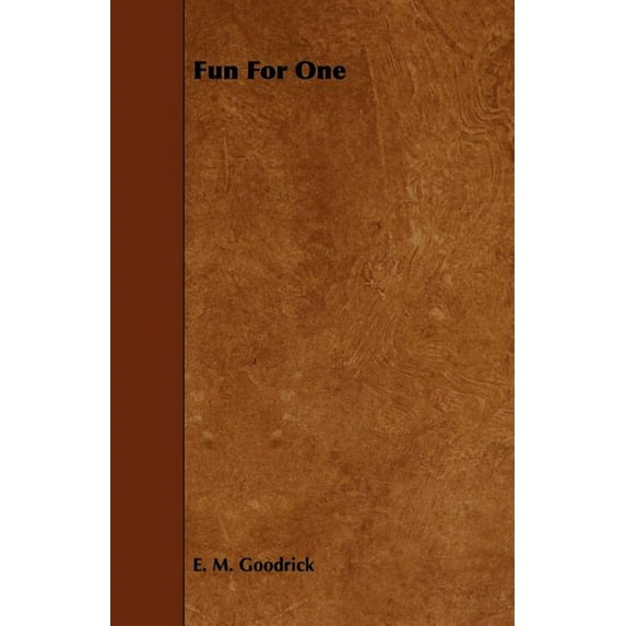 Fun for One (Paperback)