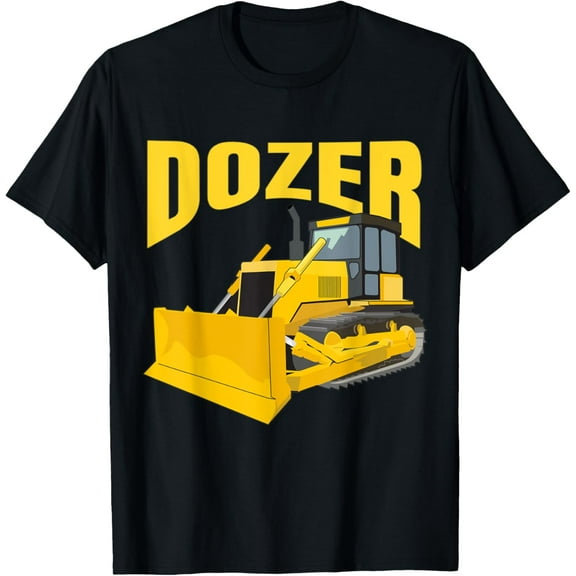 Fun heavy equipment bulldozer t-shirt for kid's and adults T-Shirt