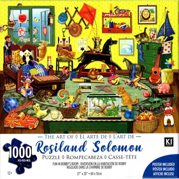 Fun in Bobby's Room 1000 Piece Puzzle