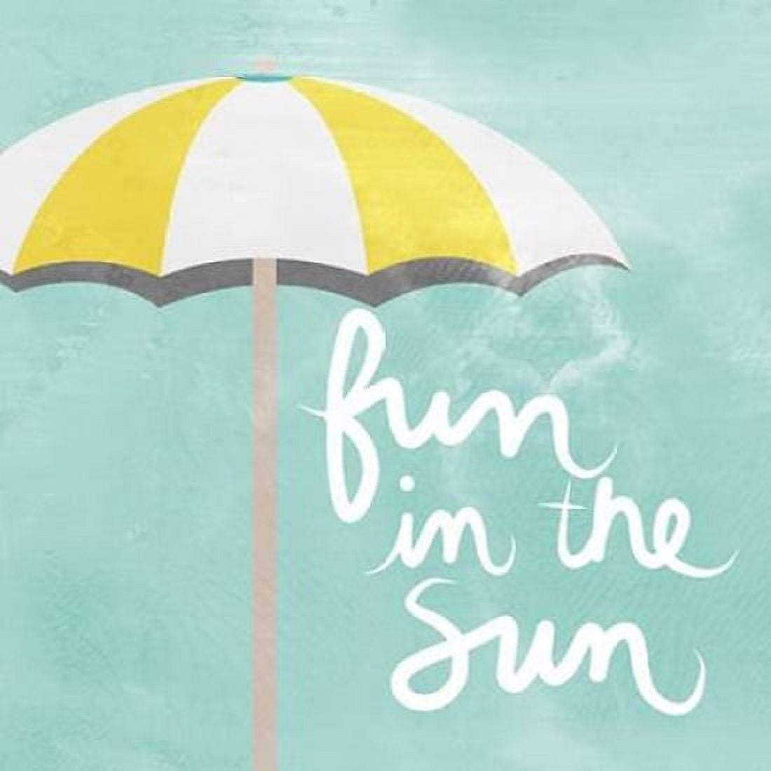 Fun in the Sun Canvas Art - Linda Woods (24 x 24)
