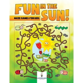 Fun in the Sun! Maze Games for Kids, (Paperback)