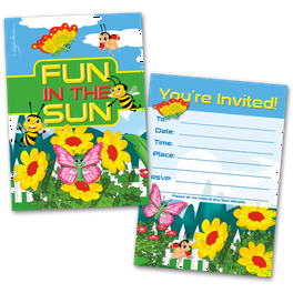 Egiftmaart Birthday Invitation Cards Printed Pack Of 24 Cards