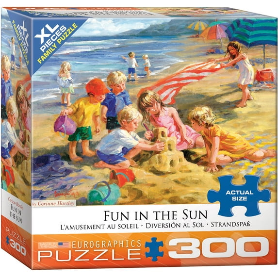 Fun in the Sun by Corinne Hartley 300-Piece Puzzle