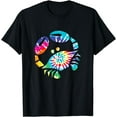 thumbnail image 1 of Fun toy crab illustration tie dye graphic Tee Shirt, 1 of 4