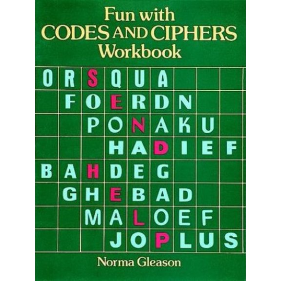 Pre-Owned Fun with Codes and Ciphers Workbook (Paperback) 0486254054 9780486254050