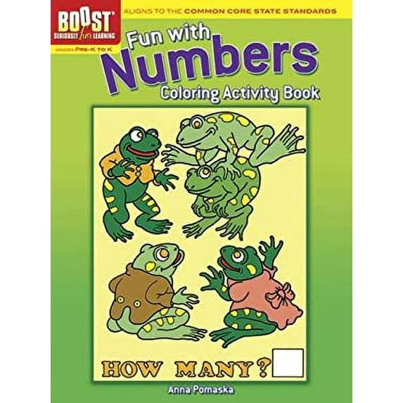 Pre-Owned Fun with Numbers Coloring Activity Book (Paperback) 0486494063 9780486494067
