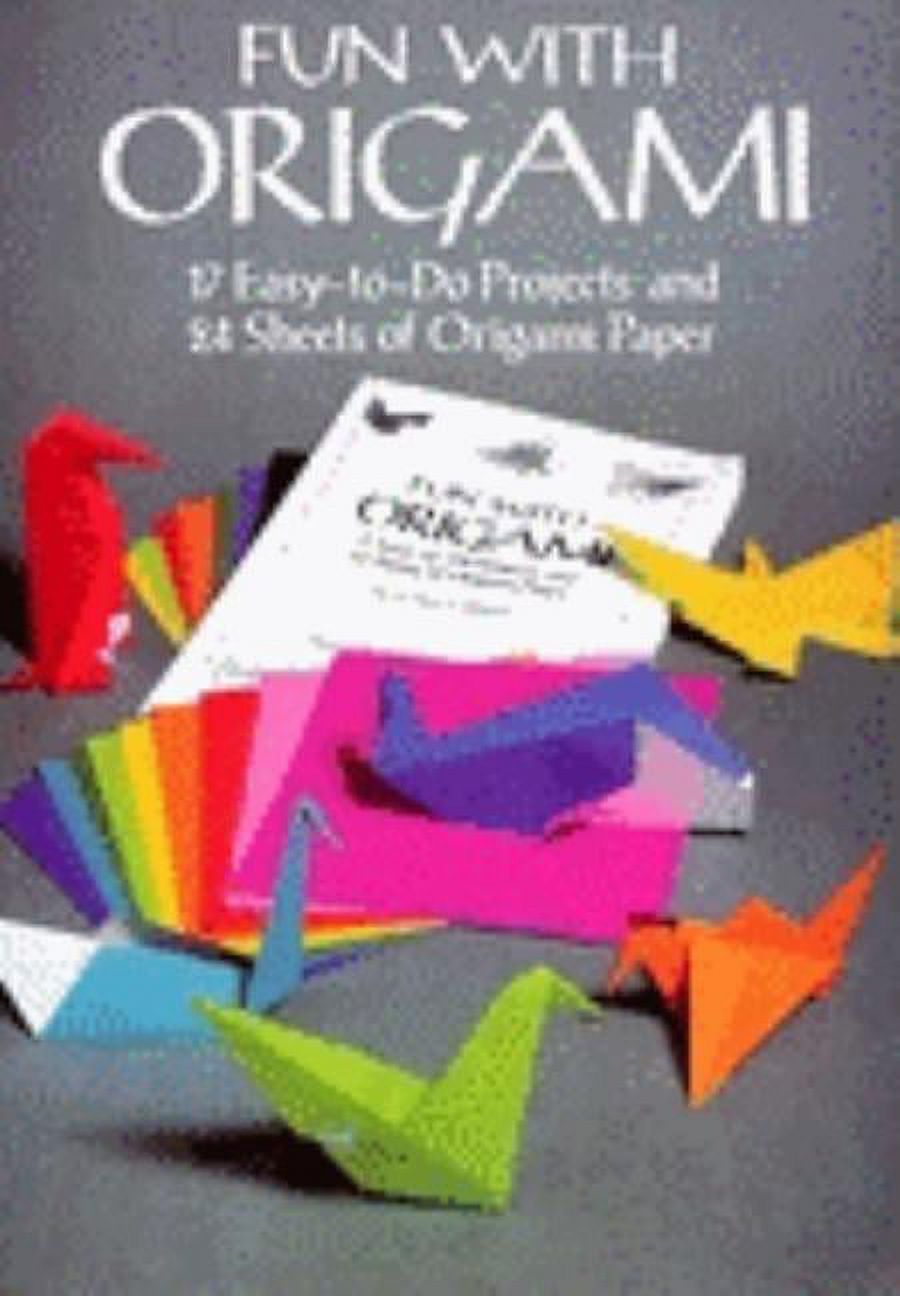 PreOwned Fun with Origami 17 EasytoDo Projects and 24 Sheets of Origami Paper