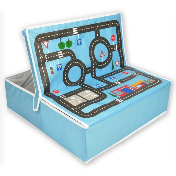 Fun2Give Pop-It-Upgarage with Road Playmat and Storage Playhouse