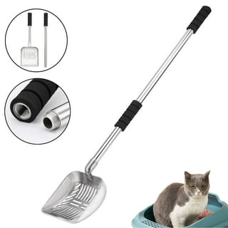 Long handled metal litter scoop best sale