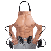 FunChaos Funny Cooking Aprons for Men, Grilling BBQ Birthday Christmas Gifts for Dad Husband Boyfriend Chef Apron